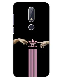 Чехол для Nokia 6.1 Plus с картинкой «Adidas Hands»