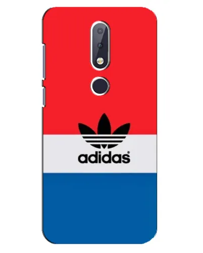 Чехол для Nokia 6.1 Plus с картинкой «Ретро блоки Adidas» Чехол для Nokia 6.1 Plus с картинкой «Ретро блоки Adidas»