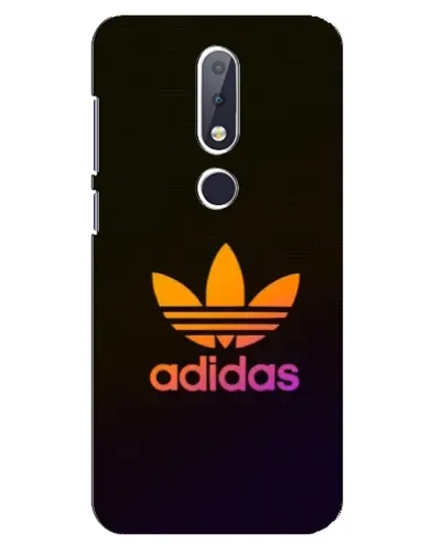 Чехол для Nokia 6.1 Plus с картинкой «Градиент Adidas» Чехол для Nokia 6.1 Plus с картинкой «Градиент Adidas»