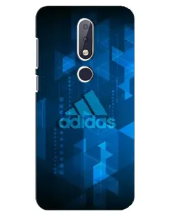 Чехол для Nokia 6.1 Plus с картинкой «Adidas Sport Art»