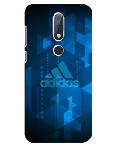 Чехол для Nokia 6.1 Plus с картинкой «Adidas Sport Art» Чехол для Nokia 6.1 Plus с картинкой «Adidas Sport Art»