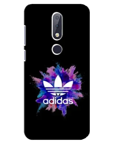 Чехол для Nokia 6.1 Plus с картинкой «Взрыв красок Adidas» Чехол для Nokia 6.1 Plus с картинкой «Взрыв красок Adidas»
