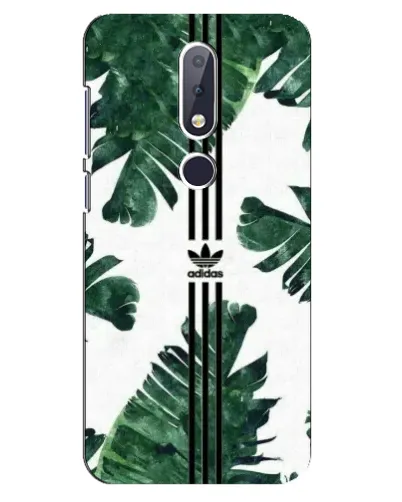 Чехол для Nokia 6.1 Plus с картинкой «Пальмовые листья адидас» Чехол для Nokia 6.1 Plus с картинкой «Пальмовые листья адидас»