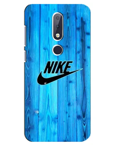 Чехол для Nokia 6.1 Plus с картинкой «Голубое дерево Nike»