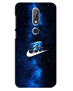 Чехол для Nokia 6.1 Plus с картинкой «Звездный путь Nike»