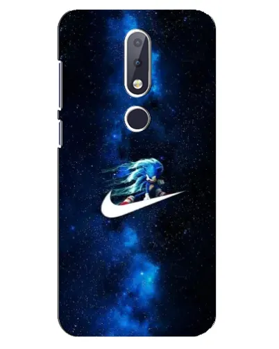 Чехол для Nokia 6.1 Plus с картинкой «Звездный путь Nike»