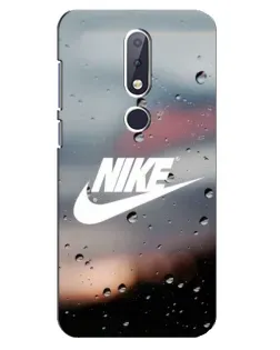 Чехол для Nokia 6.1 Plus с картинкой «Nike в стиле ретро»