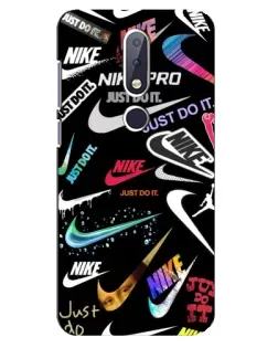 Чехол для Nokia 6.1 Plus с картинкой «Nike — роскошь»