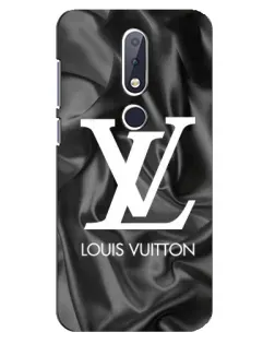 Чехол для Nokia 6.1 Plus с картинкой «Шелковый Louis Vuitton»
