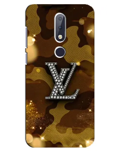 Чехол для Nokia 6.1 Plus с картинкой «Камуфляжный Louis Vuitton» Чехол для Nokia 6.1 Plus с картинкой «Камуфляжный Louis Vuitton»