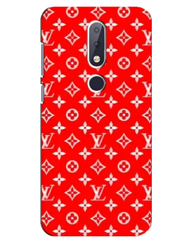 Чехол для Nokia 6.1 Plus с картинкой «Яркий паттерн LV» Чехол для Nokia 6.1 Plus с картинкой «Яркий паттерн LV»