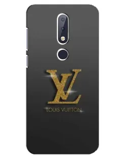 Чехол для Nokia 6.1 Plus с картинкой «Градиент Louis Vuitton»