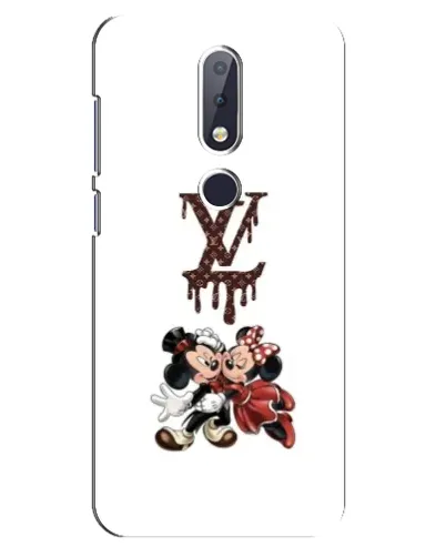 Чехол для Nokia 6.1 Plus с картинкой «LV и Микки Маус» Чехол для Nokia 6.1 Plus с картинкой «LV и Микки Маус»