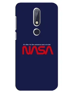 Чехол для Nokia 6.1 Plus с картинкой «NASA — глубокий космос»