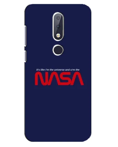 Чехол для Nokia 6.1 Plus с картинкой «NASA — глубокий космос»
