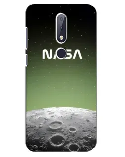 Чехол для Nokia 6.1 Plus с картинкой «NASA — лунный градиент»