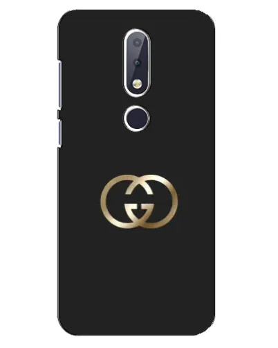 Чехол для Nokia 6.1 Plus с картинкой «Минимализм Gucci»