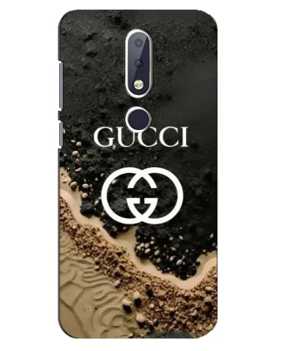 Чехол для Nokia 6.1 Plus с картинкой «Gucci — песчаные дюны»