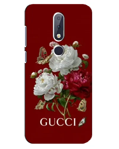 Чехол для Nokia 6.1 Plus с картинкой «Gucci —  сад»