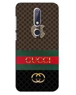 Чехол для Nokia 6.1 Plus с картинкой «Gucci — брендированный десерт»