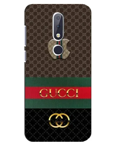 Чехол для Nokia 6.1 Plus с картинкой «Gucci — брендированный десерт»