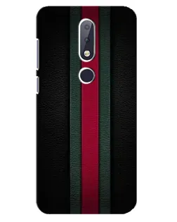 Чехол для Nokia 6.1 Plus с картинкой «Gucci — неоновая линия»