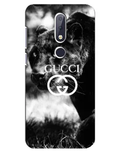 Чохол для Nokia 6.1 Plus з картинкою «Gucci — дика природа»