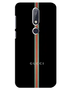 Чохол для Nokia 6.1 Plus з картинкою «Gucci — строга лінія»