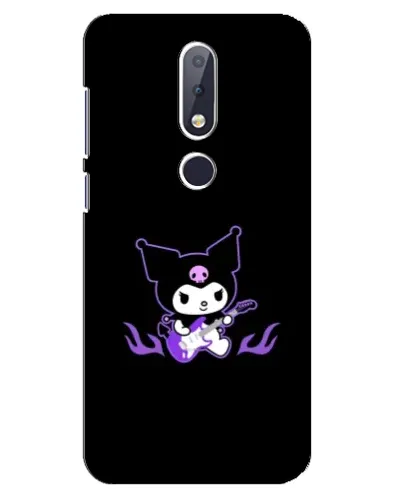 Чохол для Nokia 6.1 Plus з картинкою «Електрична Kuromi»