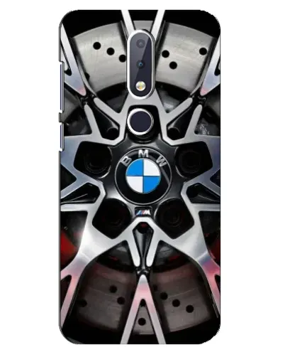 Чехол для Nokia 6.1 Plus с картинкой «BMW — деталь диска»