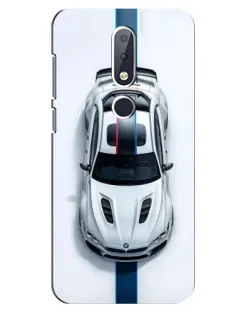 Чохол для Nokia 6.1 Plus з картинкою «Вид зверху — BMW M»