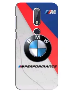 Чохол для Nokia 6.1 Plus з картинкою «BMW Performance стиль»