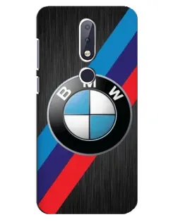 Чехол для Nokia 6.1 Plus с картинкой «BMW M-stripes стиль»