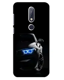 Чохол для Nokia 6.1 Plus з картинкою «BMW — нічний погляд» Чохол для Nokia 6.1 Plus з картинкою «BMW — нічний погляд»