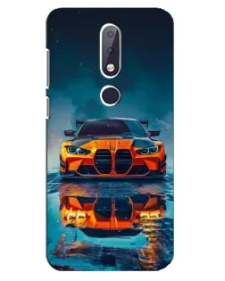 Чохол для Nokia 6.1 Plus з картинкою «BMW — золота емблема» Чохол для Nokia 6.1 Plus з картинкою «BMW — золота емблема»