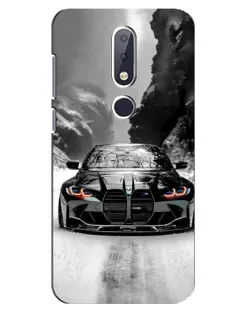 Чохол для Nokia 6.1 Plus з картинкою «BMW — акварельний дрифт» Чохол для Nokia 6.1 Plus з картинкою «BMW — акварельний дрифт»