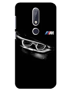 Чохол для Nokia 6.1 Plus з картинкою «BMW — погляд тигра» Чохол для Nokia 6.1 Plus з картинкою «BMW — погляд тигра»