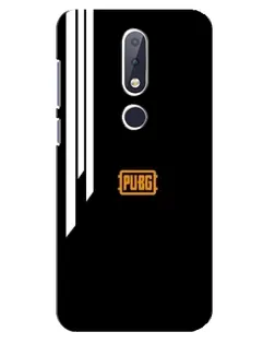 Чохол для Nokia 6.1 Plus з картинкою «PUBG — вертикальні лінії»