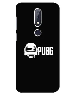 Чехол для Nokia 6.1 Plus с картинкой «PUBG — классический лого»