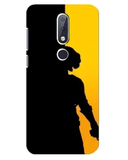 Чехол для Nokia 6.1 Plus с картинкой «Тень воина PUBG»