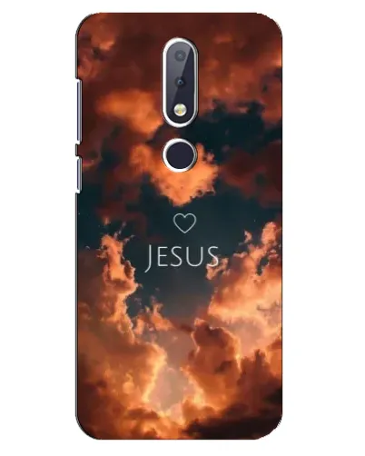 Чехол для Nokia 6.1 Plus с картинкой «Сияние Имени Jesus» Чехол для Nokia 6.1 Plus с картинкой «Сияние Имени Jesus»