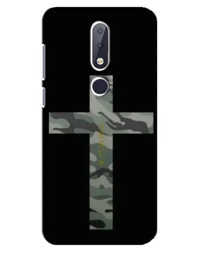 Чехол для Nokia 6.1 Plus с картинкой «Милитари Крест» Чехол для Nokia 6.1 Plus с картинкой «Милитари Крест»