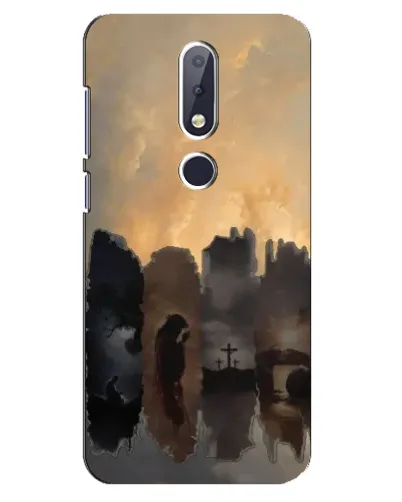Чехол для Nokia 6.1 Plus с картинкой «Дорога к вере» Чехол для Nokia 6.1 Plus с картинкой «Дорога к вере»