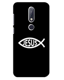Чехол для Nokia 6.1 Plus с картинкой «Классический Jesus»