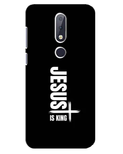 Чехол для Nokia 6.1 Plus с картинкой «Вертикаль веры Jesus» Чехол для Nokia 6.1 Plus с картинкой «Вертикаль веры Jesus»