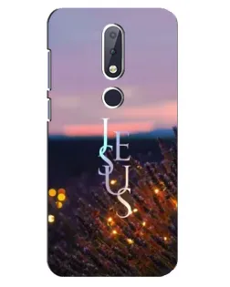 Чехол для Nokia 6.1 Plus с картинкой «Свет Божий ночью»