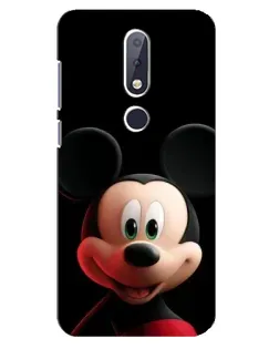 Чехол для Nokia 6.1 Plus с картинкой «Улыбающийся Микки Маус»