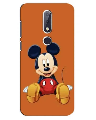 Чехол для Nokia 6.1 Plus с картинкой «Микки отдыхает» Чехол для Nokia 6.1 Plus с картинкой «Микки отдыхает»