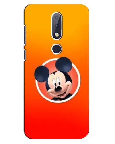 Чехол для Nokia 6.1 Plus с картинкой «Mickey в круге» Чехол для Nokia 6.1 Plus с картинкой «Mickey в круге»