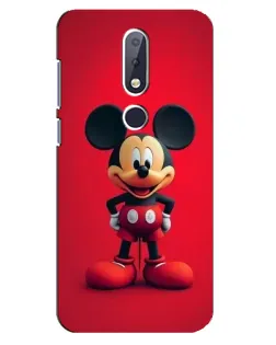 Чехол для Nokia 6.1 Plus с картинкой «Mickey в полный рост»